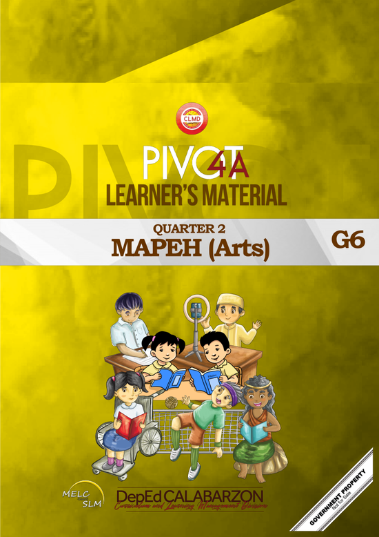 Arts 6 Second Quarter Module (PIVOT)