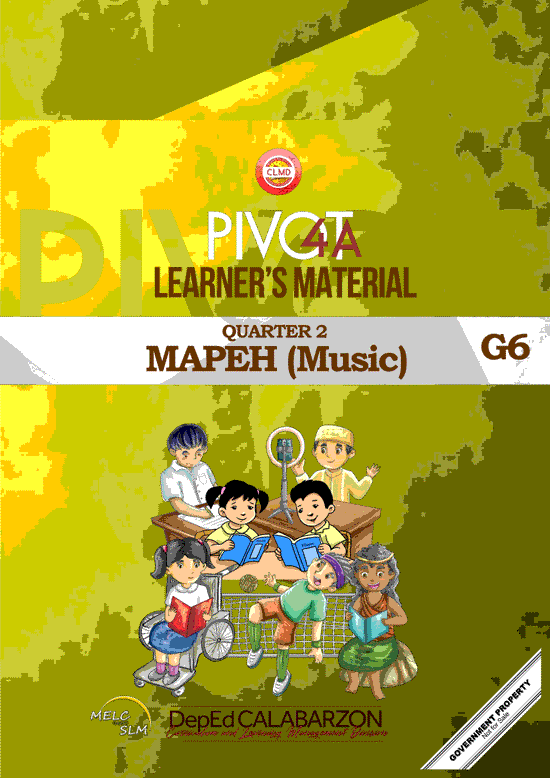 Music 6 Second Quarter Module (PIVOT)